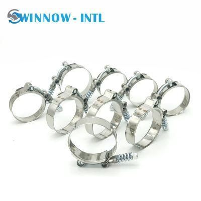 Stainless Steel 304/316 Industrial T Bolt Spring Loaded Clamps