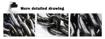 High Strength G80 Forge Chain Link Chain Manufacturer