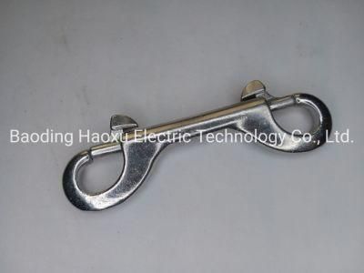 Stainless Steel SS304 Double Head Hook for Pet Traction Rope From Haoxu Factory