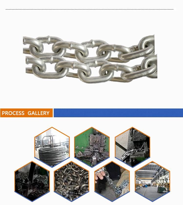 G30 Galvanized DIN5685A/C Short/Long Link Welded Chain for Lifting and Fencing