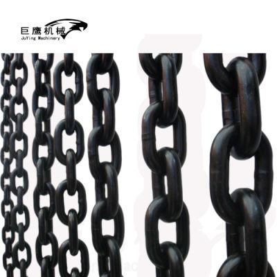 20mn2 Alloy Steel G80 Lifting Chain/En818-2 Link Chain/Hoisting Chain/Short Link Chain/Black Chain/Load Chain