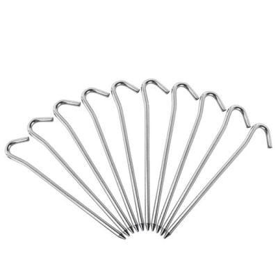 Heavy Duty Stainless Steel Tent Stakes, Tent Nails