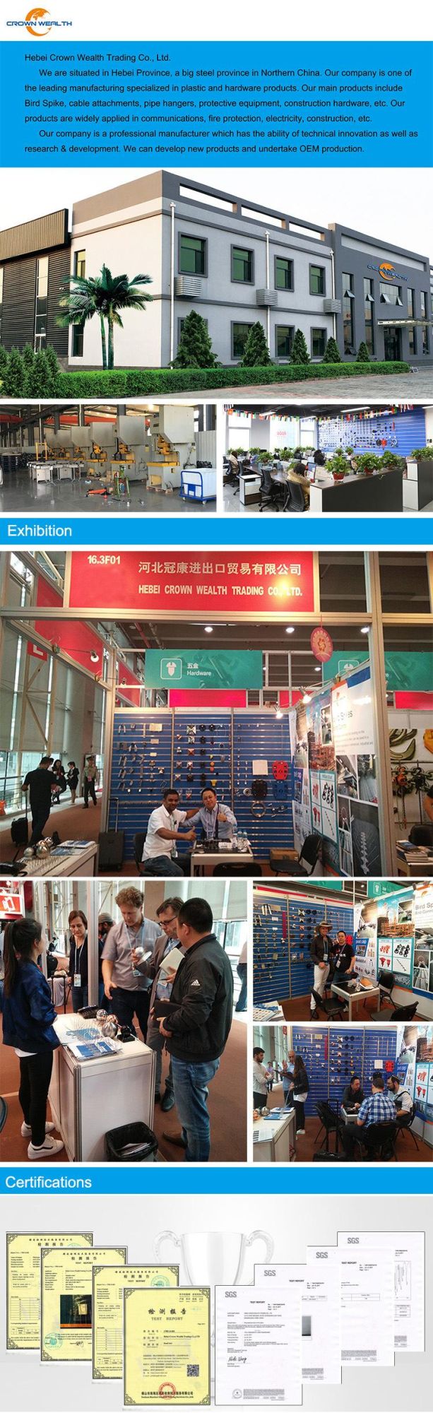 Great Quality Easy Installation New Product Drop Wire Clamp