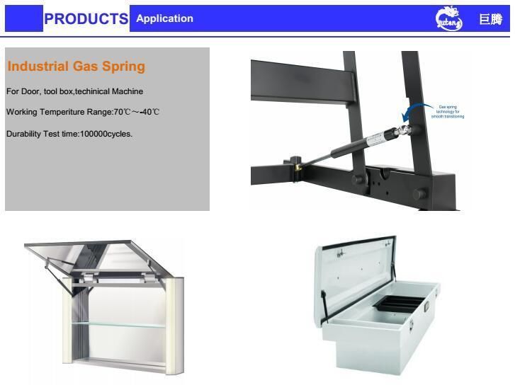 Gas Lift Strut with Nylon for Bus Seat Parts