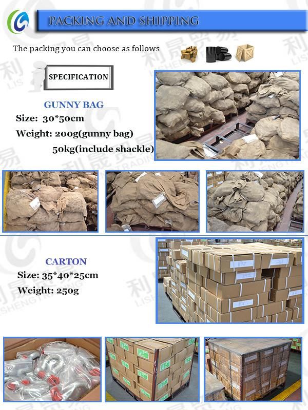 China Manufacturer of G80 Bolt Type G2150 Dee Shackle