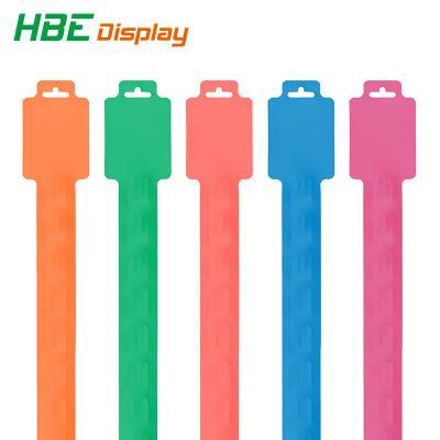 Supermarket Plastic Promotion Hanging Display Clip Strip