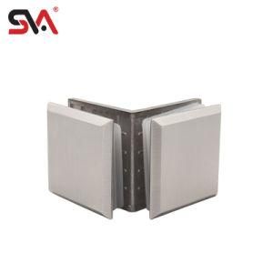 Quality Stainless Steel Glass Corner Clamp 90 Degree Glass to Glass Clamp