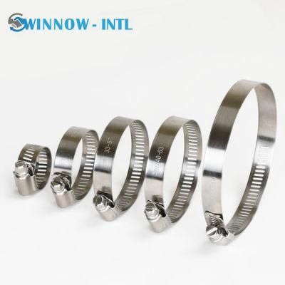 American Type Worm Gear Spring Hose Clamps
