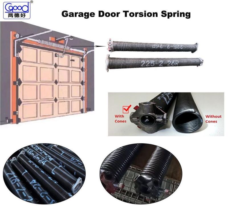 Manufacturer Spiral Cone Garage Door Hardware Torsion Spring for Sales