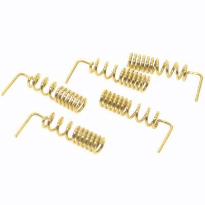Factory Wholesale Brass Cropper Coil 433 MHz 868MHz 915MHz Antenna Spring Mobile Antenna Spring