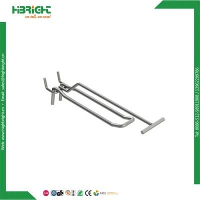 Cheap Chromed Single Wire Metal Display Hooks for Supermarket