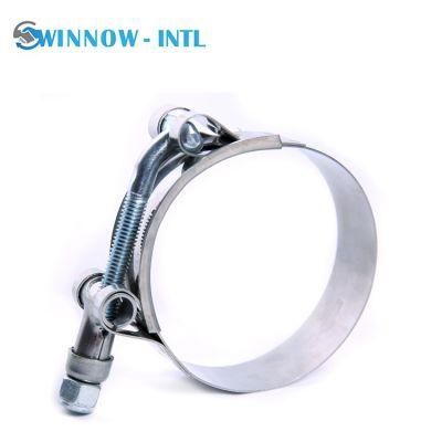 Zinc Plated T Band &amp; Bolt Hose Clips Clamps