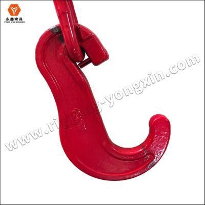 Heavy Duty Powder Coated Forged Steel Lashing Chain Type High Tensile C Hook