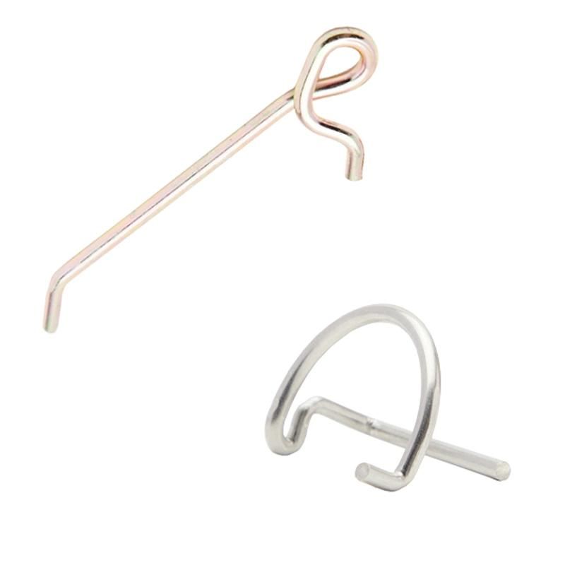 Made in China Suppliers Industrial Clips and Double Hooks for Fixing Zigzag Spring Clips to Metal Frames, Tension Spring Clips