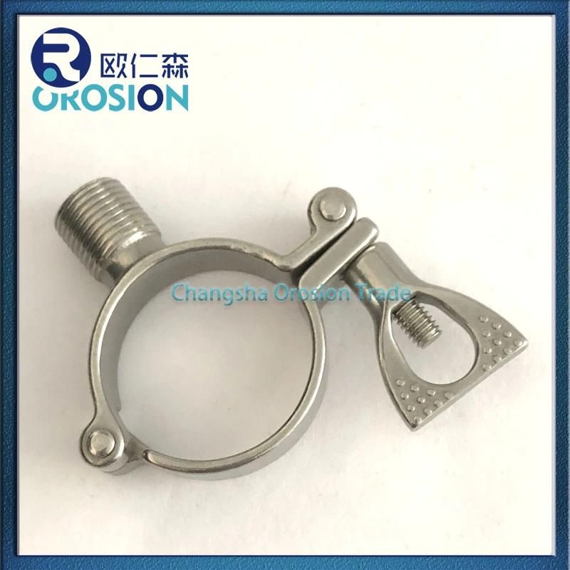 Stainless Steel Food Grade Pipe Clamped Holder