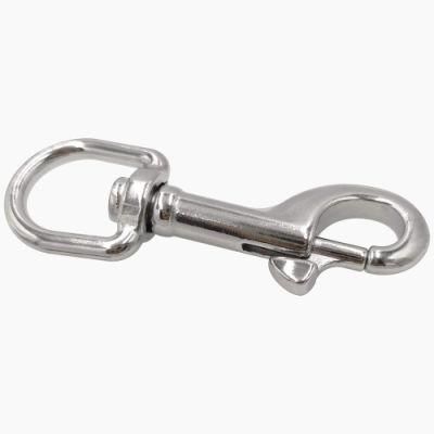 Factory Price 15mm Zinc Alloy Metal Bag Loop Clasp Key Chain Snap Hook Handbag Clasp