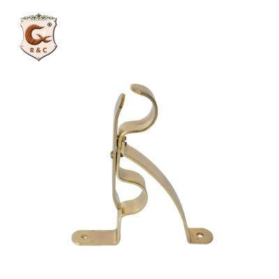 Curtain Rod Brackets Top Mounted Ceiling Suspended Bracket Roman Rod Single Holder Base Stand Curtain Accessories