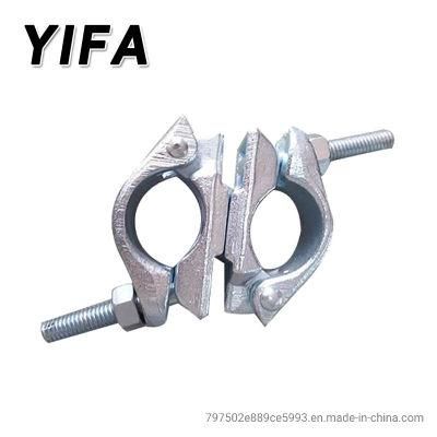 Construction Material Fixed Swivel Clamp Coupler