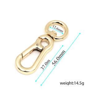 Hot Sale Stainless Steel Pet Swivel Snap Hook for Bag Accessories Dog Clips (HS6136)