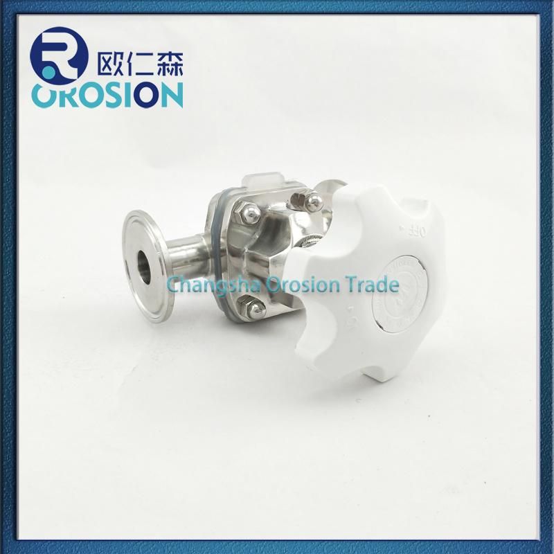 Stainless Steel Diaphragm Valve with Plastic Actuator