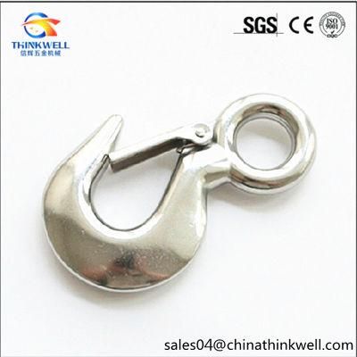 Customized Marine Stainless Steel 304/316 Eye Slip Hook