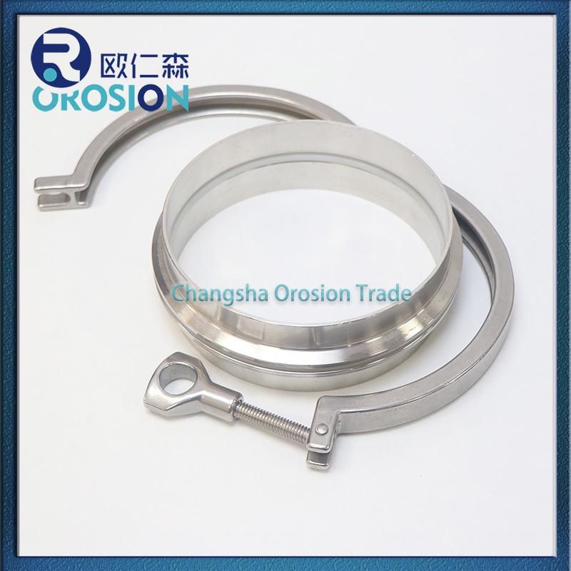 Sanitary Stainless Steel Tc Clamp Dairy Industry/Wine