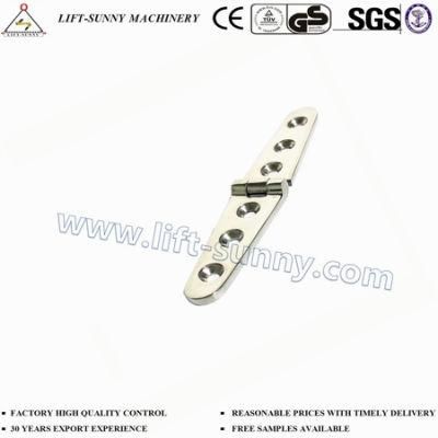 304/316 Stainless Steel Solid Cast Strap Hinge with 6 Holes