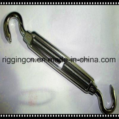 European Type Malleable Turnbuckle Hook-Hook in Stainless Steel Hot Sale