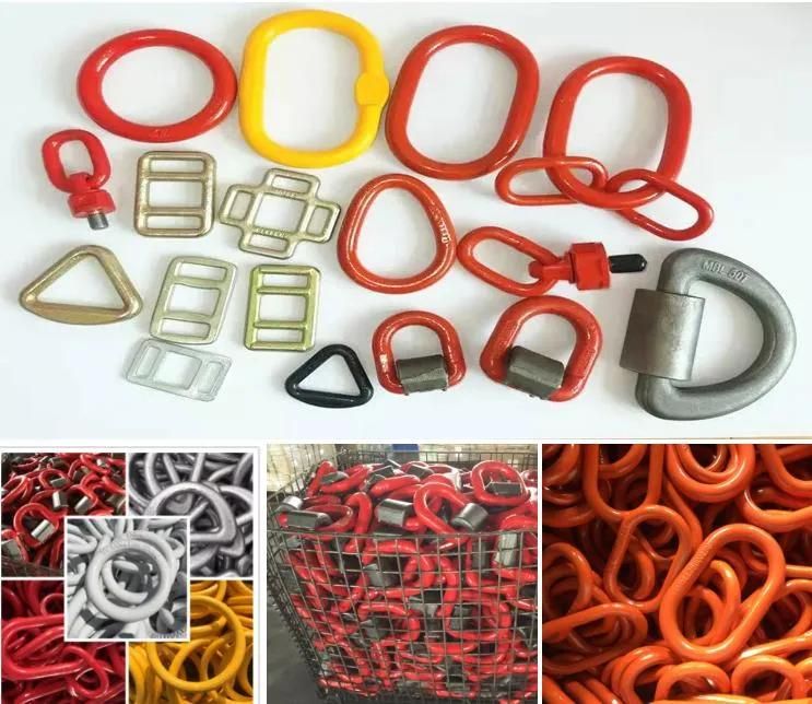 Welded G80 Weldless Rigging Oblong Master Link and Ring