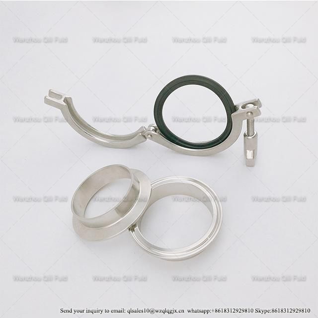 Sanitary Stainless Steel Whole Set of Clamp