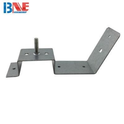 Flat Sheet Metal Fabrication Shelf Bracket for Wall Mounting