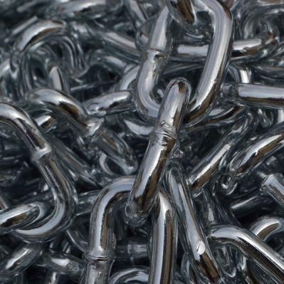 British Type Ordinary Galvanized Medium Link Chain