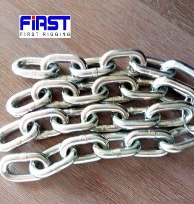 China Manufacturer High Quality Standard Welded Steel Link Chain