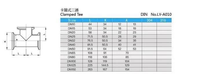 Stainless Steel Weld Variable Diameter Tee Non-Standard