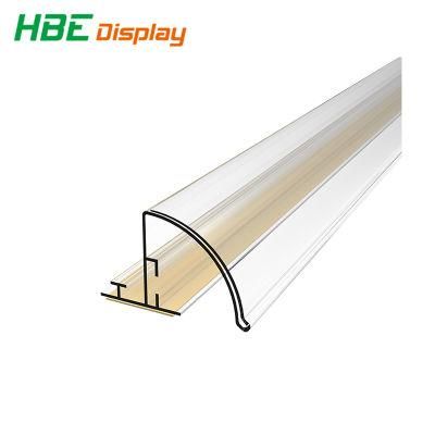 Supermarket PVC Price Channel Label Holder for Supermarket Shelf