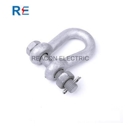 Galvanized Chain Shackle for Pole Line Hardware