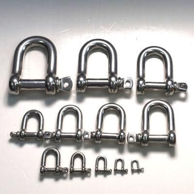 Us Type Screw Pin Galvanized Forged D Dee Anchor Shackle