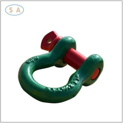 OEM Drop Forged Screw Pin Anchor Shackle with Hot DIP Galvanized