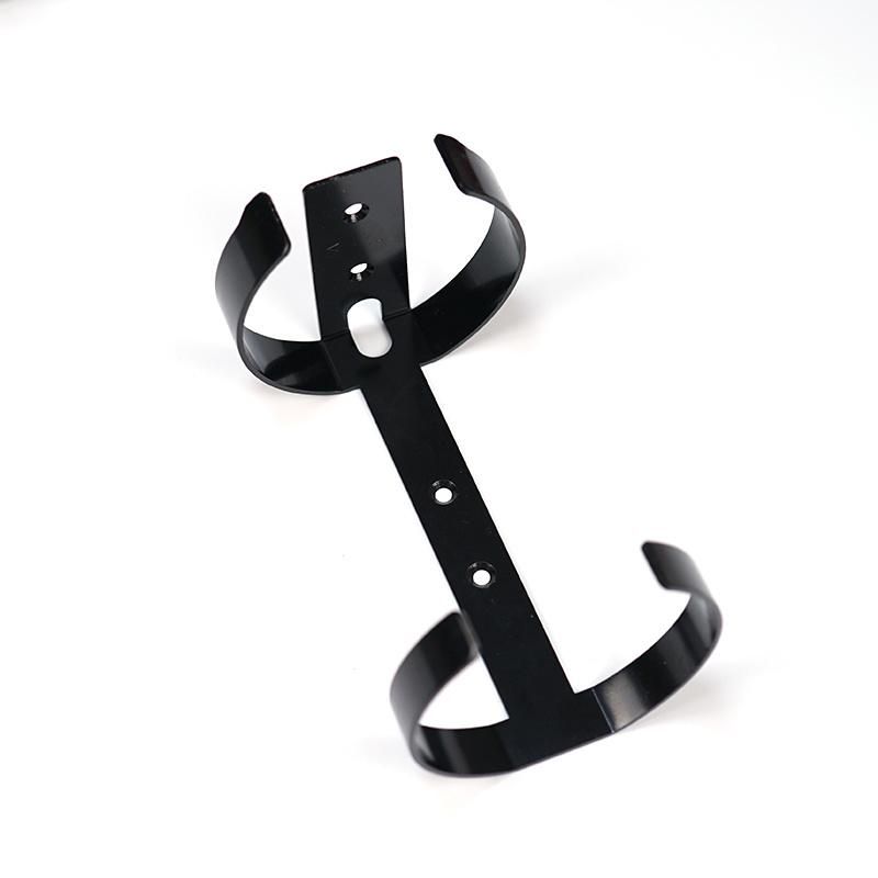 Customized Black Anodized Rustproof Light Metal Shelf Bracket