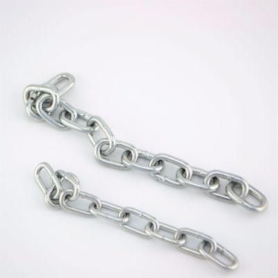 China Manufacturer of Nice Quality Ordinary Galvanized Mild Steel Iron Link Chain