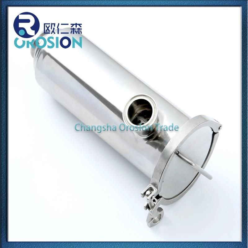 Sanitary Stainless Steel Clamp Angle Filter