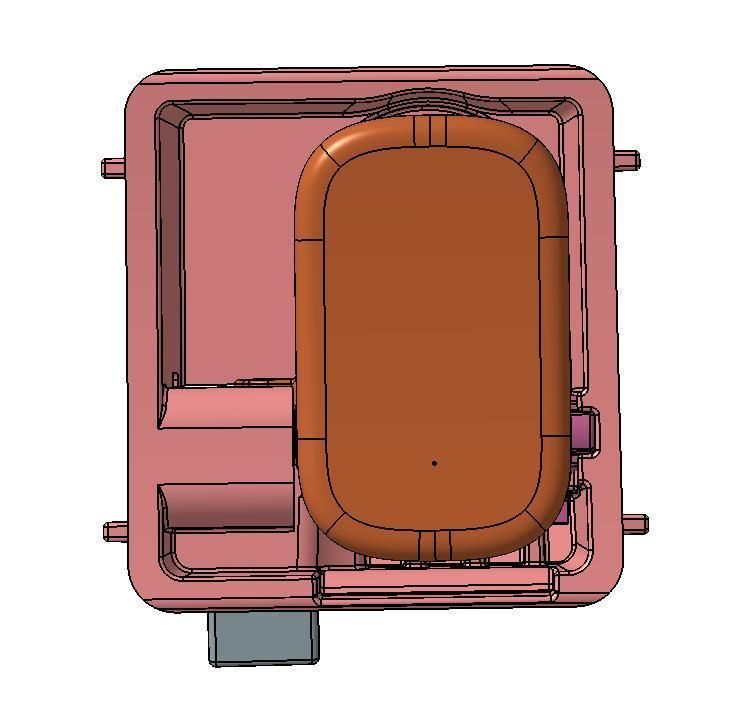 Push Knob Lock/Latch Lock Furniture Trash Can Guide Rail Sliding Door
