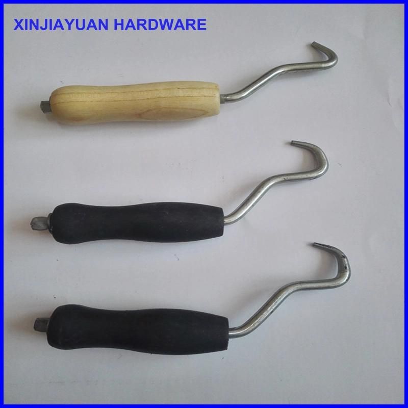Bag Tie Tool Wooden Handle Wire Twister Hook