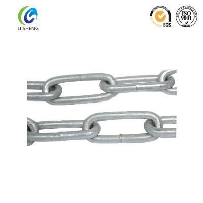 Galvanized Ordinary Mild Steel Long Link Chain Manufacturer