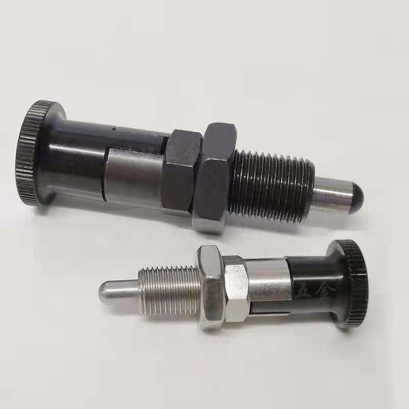 Small Indexing Pin Fasteners with Rubber