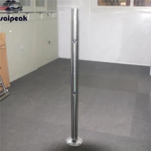 Customized Outdoor Lamp Pole Stainless Steel Bracket/ Street Light Pole Bracket