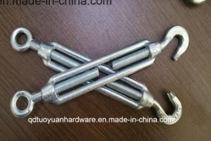 China Manufacturer Marine Hardware Turnbuckle Malleable Iron Eye&Hook
