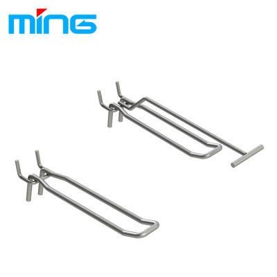 Double Fixture Goods Display Metal Hooks