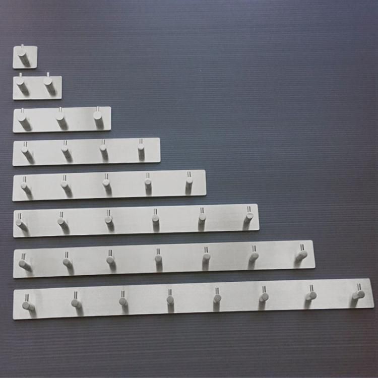 Self Adhesive Towel Robe Hook S Shape Hook Wall Mounted Stainless Steel Metal Towel Round Robe Hook