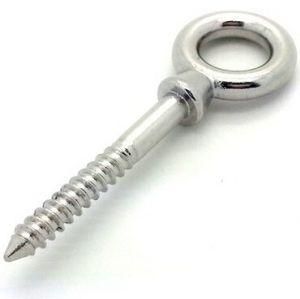 Stainless Steel Boat Hardware Eye Wooden Screw